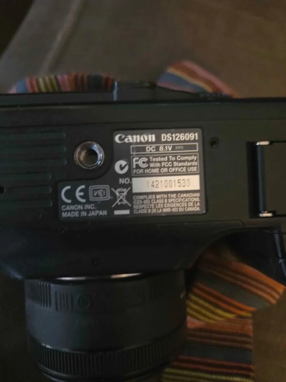 Canon EPS 5D camera with 50MM Lens